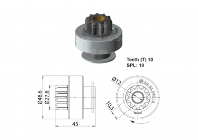 IMPULSOR DO MOTOR DE PARTIDA