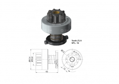 IMPULSOR DO MOTOR DE PARTIDA