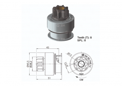 IMPULSOR DO MOTOR DE PARTIDA