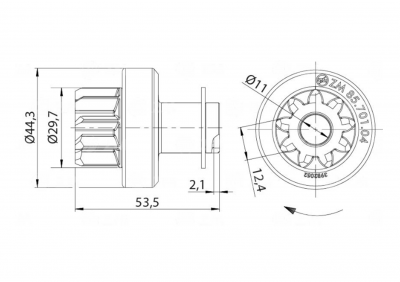 IMPULSOR DO MOTOR DE PARTIDA