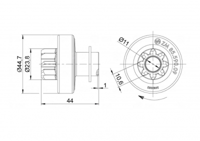IMPULSOR DO MOTOR DE PARTIDA
