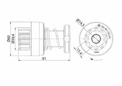 IMPULSOR DO MOTOR DE PARTIDA