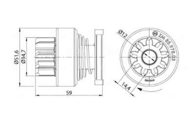 IMPULSOR DO MOTOR DE PARTIDA