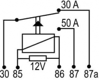 RELÉ AUXILIAR REVERSOR